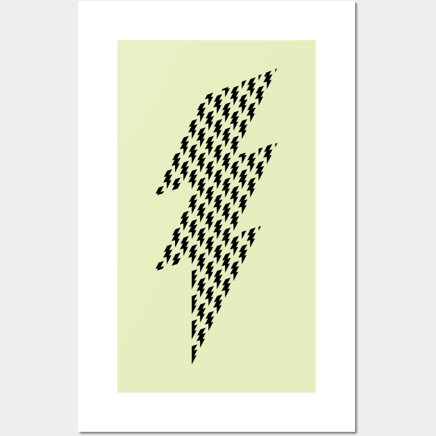 Lightning bolt of all lightning bolts Wall Art by iamstuckonearth